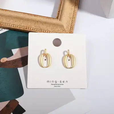Women's Temperament Geometric Design Earrings Alloy