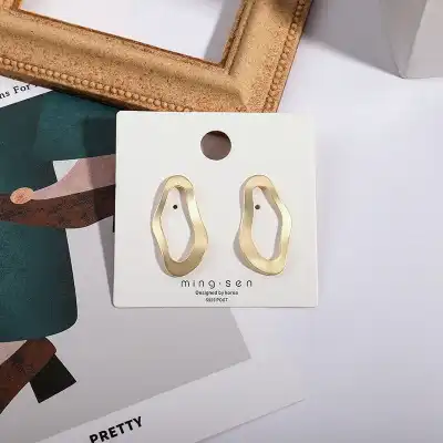 Women's Temperament Geometric Design Earrings Alloy