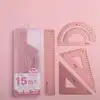 4pcs/set Rose Gold