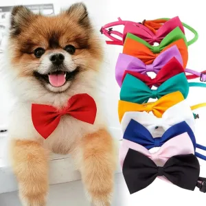Adjustable Pet Dog Cat Bow Tie for Home Pet Products