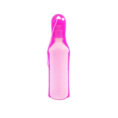 500ML Folding Pet Dog Cat Outdoor Portable Drinking Bottle PP Material
