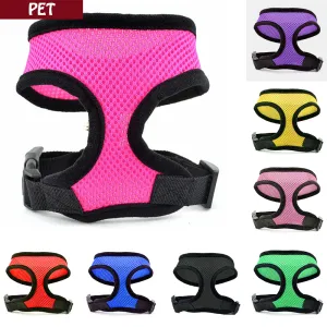 Breathable Mesh Nylon Dog Chest Strap Adjustable S-5XL