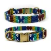 Bronze Buckle-Mottled Blue