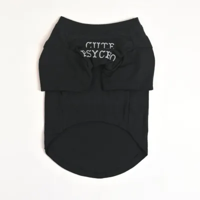 S-2XL Pet Clothes for Small Dogs Letter Printing T-shirt Japan and South Korea Style