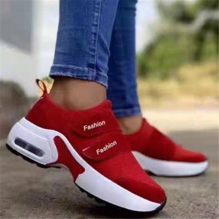 Wholesale Size:4.5-11 Women Casual Breathable Thick-soled