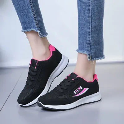 Size:5-8.5 Women Fashion Breathable Sneakers