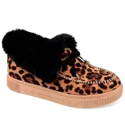 Women Fashion Plus Size Bow Decor Thick-soled Plush Snow Boots
