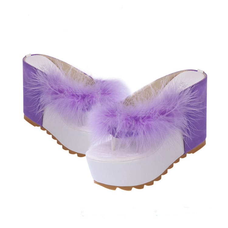 【INCHANT ME】Rope Platform Split Slippers Amazon.com | XIANV Men Women Clogs Garden Shoes Mesh