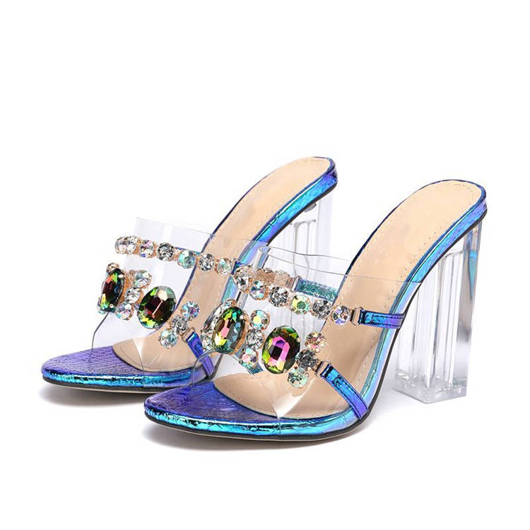 ◆BLUE ELEPHANT◆ HEELS crystal Blue Elephant Glass Heels | TikTok