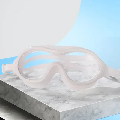 Fashion Big Frame HD Waterproof Anti-fog Swimming Glasses