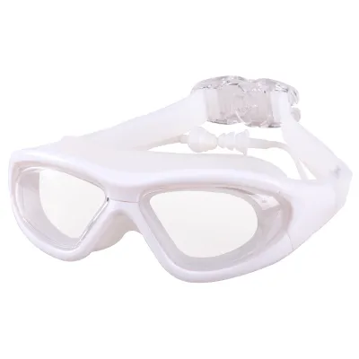 Large Frame Eye Protection Adult Waterproof Anti-fog Swimming Goggles