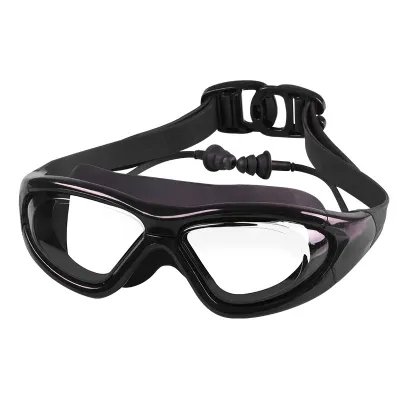 Large Frame Eye Protection Adult Waterproof Anti-fog Swimming Goggles