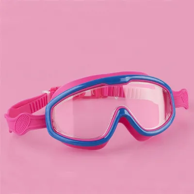 Children Large Frame Waterproof Anti-fog Swimming Goggles for Boys and Girls