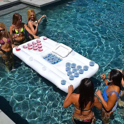 Water Inflatable Ice Trough Beer Table For Beach Party
