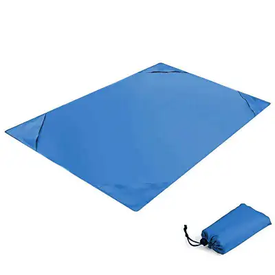 140*200cm Outdoor Beach Foldable Moisture-proof Waterproof Picnic Mat for 1-6 People