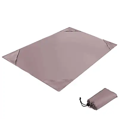 140*200cm Outdoor Beach Foldable Moisture-proof Waterproof Picnic Mat for 1-6 People