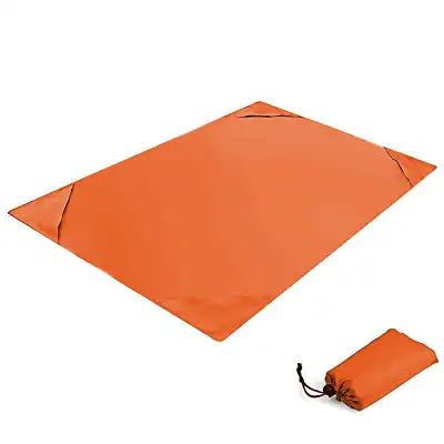 140*200cm Outdoor Beach Foldable Moisture-proof Waterproof Picnic Mat for 1-6 People