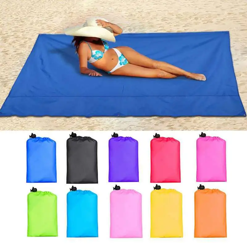 140*220cm Outdoor Multifunction Portable Waterproof Picnic Mat for Women Swimwear Accessories