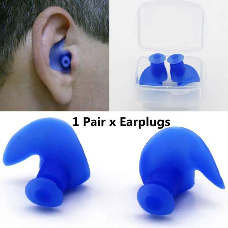 Eco-friendly Silicone Dust Resistant Diving Ear Plugs for Women