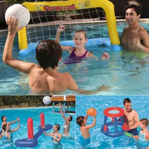 Inflatable Swimming Pool Handball Goal Toy