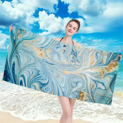 140*70cm Fashion Printing Beach Towel for Women