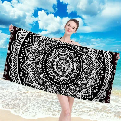 140*70cm Fashion Printing Beach Towel for Women