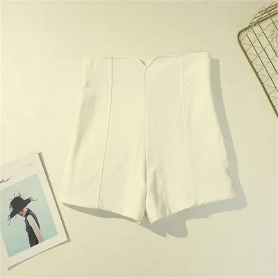 S-XL Women's Elegant High Waisted Wide Leg Shorts