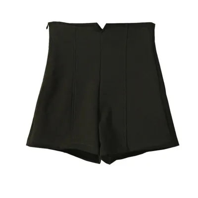 S-XL Women's Elegant High Waisted Wide Leg Shorts