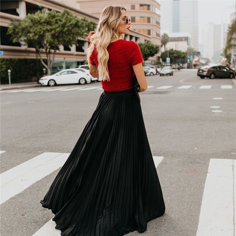 By Anthropologie Sheer Pleated Maxi Skirt | Anthropologie Turkey - Women's  Clothing, Accessories & Home