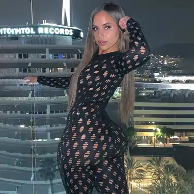 S-XL Women Fashion Sexy Hollow Out Long Sleeve Romper Jumpsuit