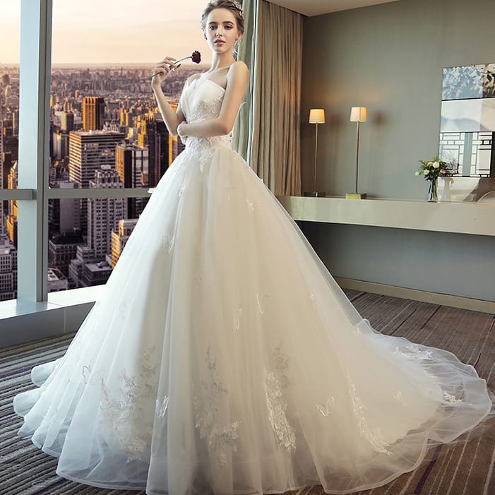 Wedding dress outlet tube