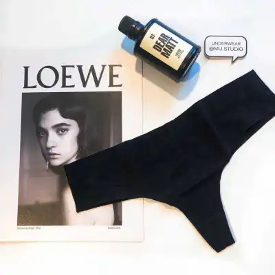M-L Women Sexy Seamless Hipsters Thongs Cotton Panties
