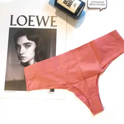 M-L Women Sexy Seamless Hipsters Thongs Cotton Panties