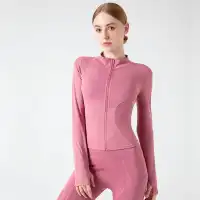 Women Fashion Yoga Solid Color Breathable Sports Suit