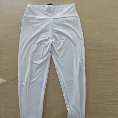 S-XL Women High Waist Solid Color Yoga Leggings