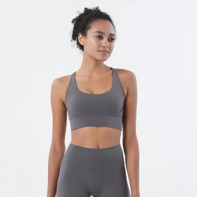 S-XL Women Crossed Strap Sports Tank Top