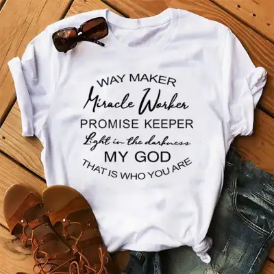 S-3XL Women Street Hipster Letter Slogan Printed Cotton T-shirt