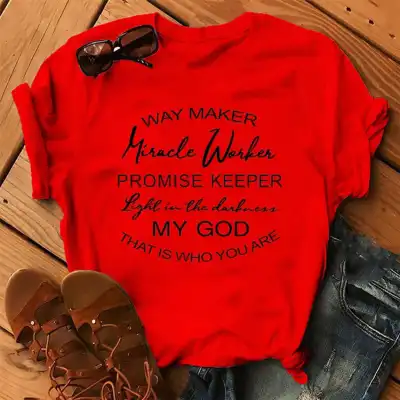 S-3XL Women Street Hipster Letter Slogan Printed Cotton T-shirt