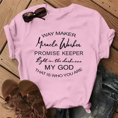 S-3XL Women Street Hipster Letter Slogan Printed Cotton T-shirt