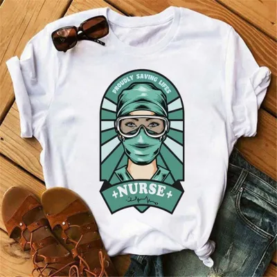 S-4XL Women Fashion Creative Street Style Loose Fit Round Neck Short Sleeve T-shirt