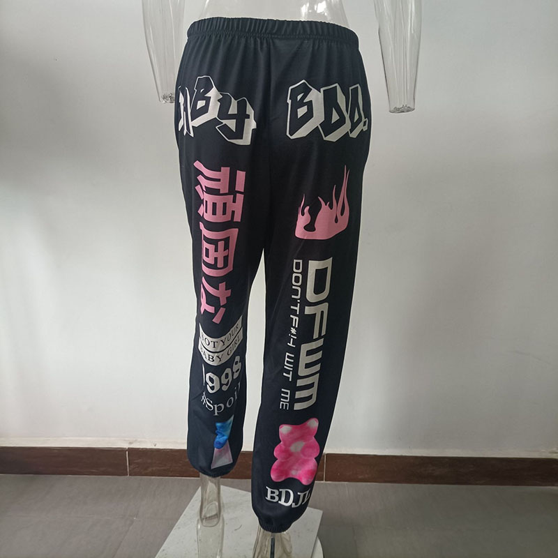 【Fallett X LEE】韓国人気★Sun Flower Jogger Pants (S,M,L) Fallett X LEE】韓国人気☆Sun Flower Jogger Pants (S，M，L