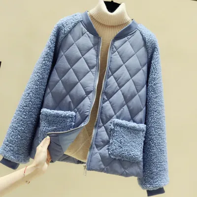 Plush Women Casual Pocket Design Teddy Coat