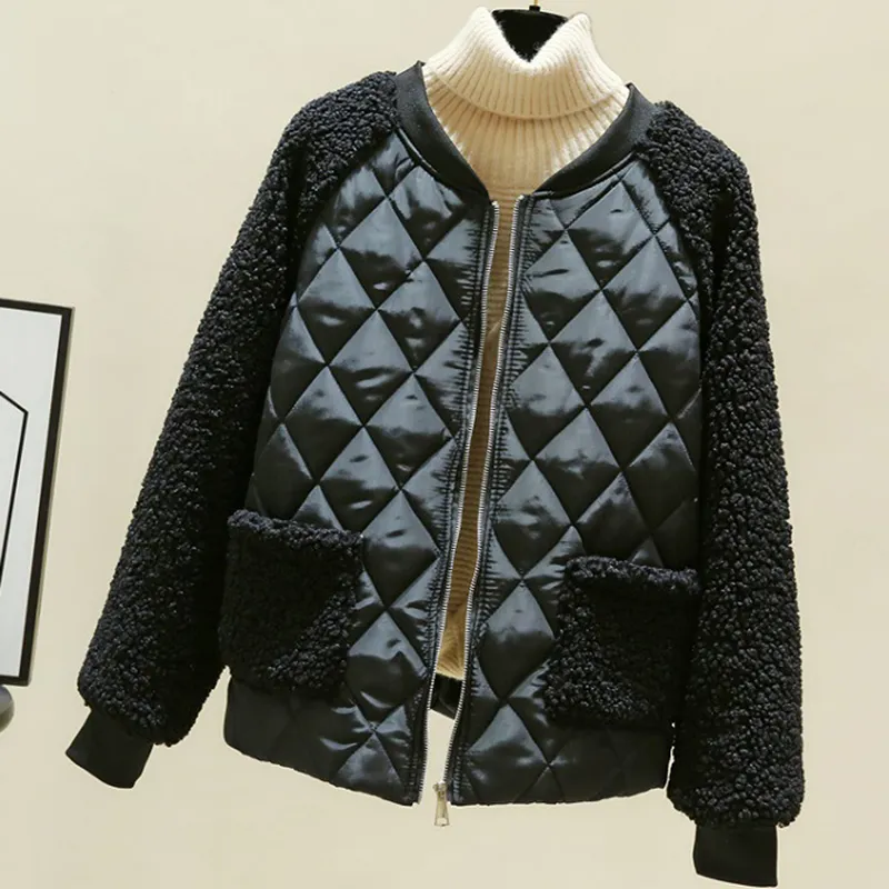 Plush Women Casual Pocket Design Teddy Coat