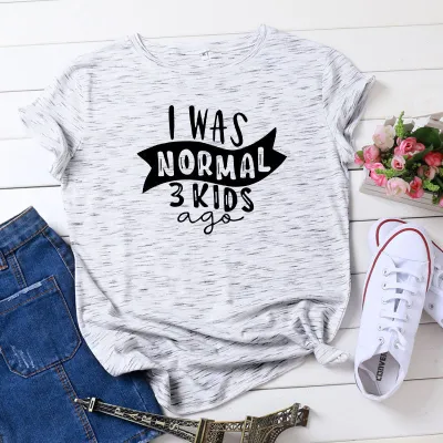 S-5XL Women Urban Leisure Letter Printing Cotton T-Shirts