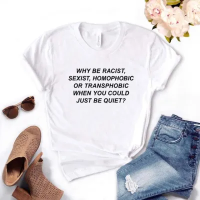 S-3XL Women Fashion Letter Slogan Printing Round-neck T-Shirts