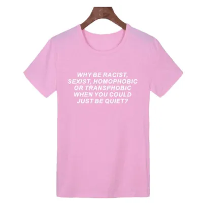 S-3XL Women Fashion Letter Slogan Printing Round-neck T-Shirts