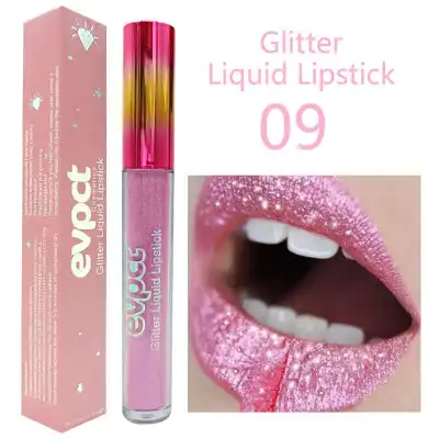Evpct 15 Colors Glitter Liquid Lipstick Plumping Lip Gloss Set - Long Lasting Shimmer Lip Makeup