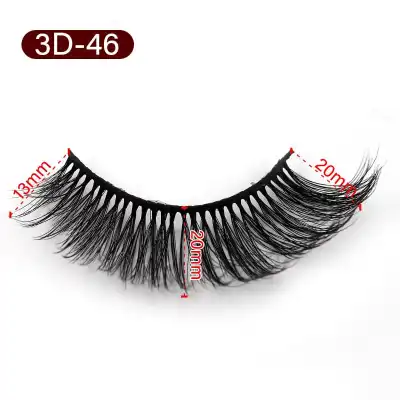 5Pairs/set 3D Mink Lashes Natural Thick False Eyelashes Beauty Extension Tools