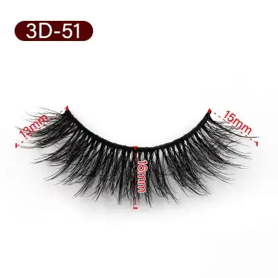 5Pairs/set 3D Mink Lashes Natural Thick False Eyelashes Beauty Extension Tools