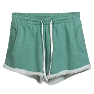 S-4XL Women Elastic High Waist Loose Plus Size Terry Shorts